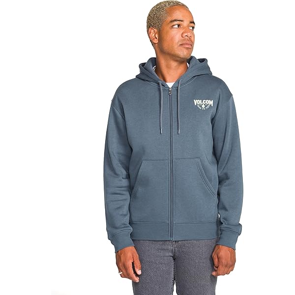 Billabong Hudson Zip Up Hoody - Grey Heather - M at Amazon